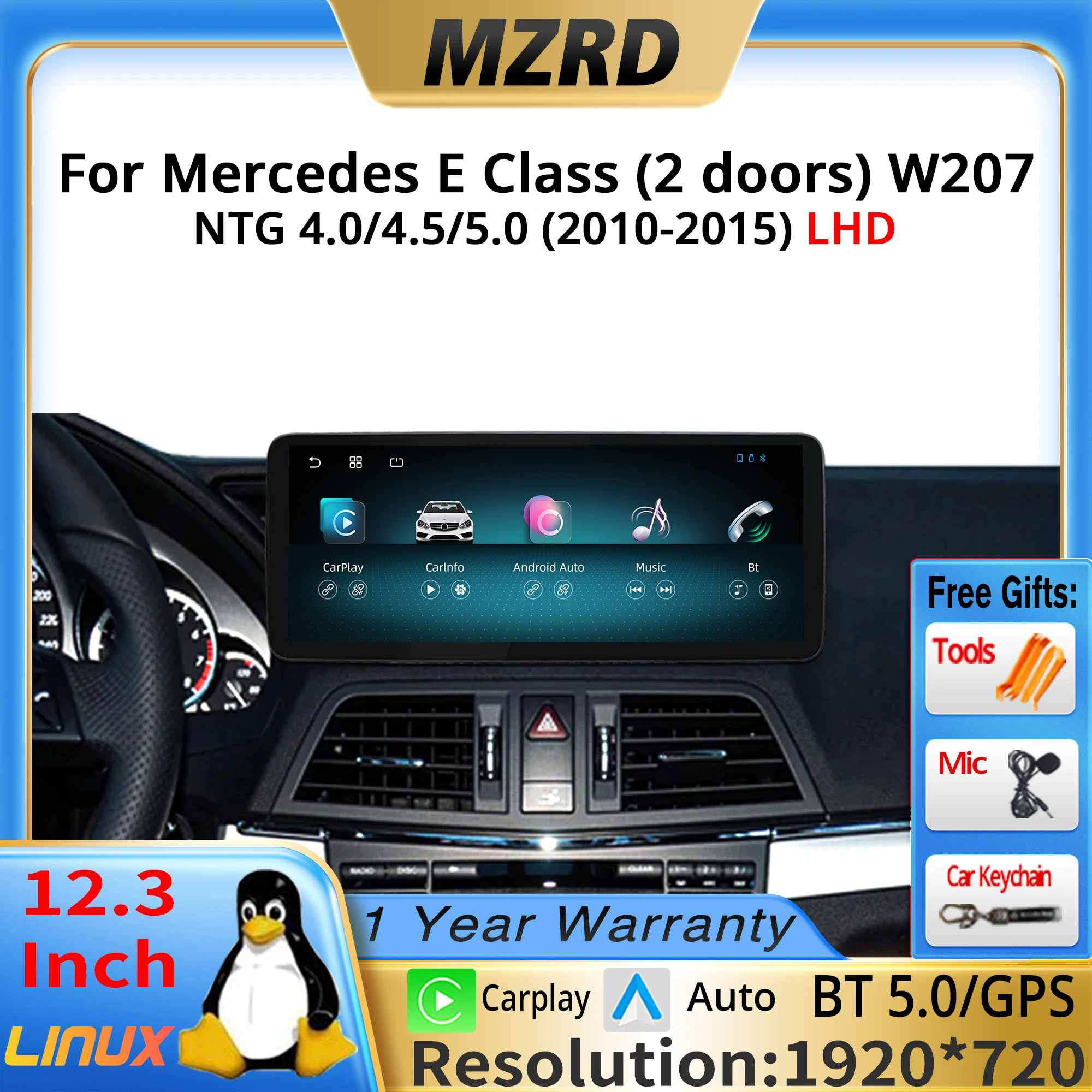 Mzrd 12.3" Linux Sy…