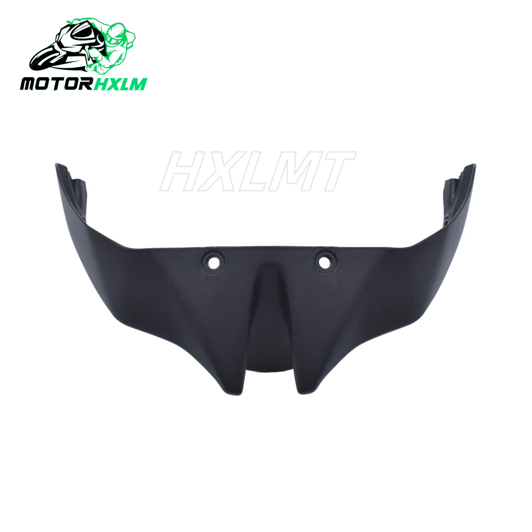 Motorcycle Carbon Fiber Look Front Winglet Upper Headlight Cover Fit For Kawasaki Z650 2020-2023 Z-650 Accessori 2021 2022