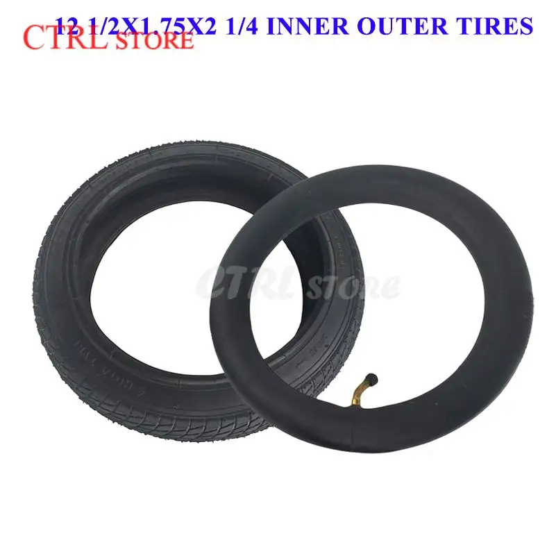 12 1/2x1.75x2 1/4 tire accessories for children's bicycles and baby strollers, 12 inch 12x2.125 inflatable tires