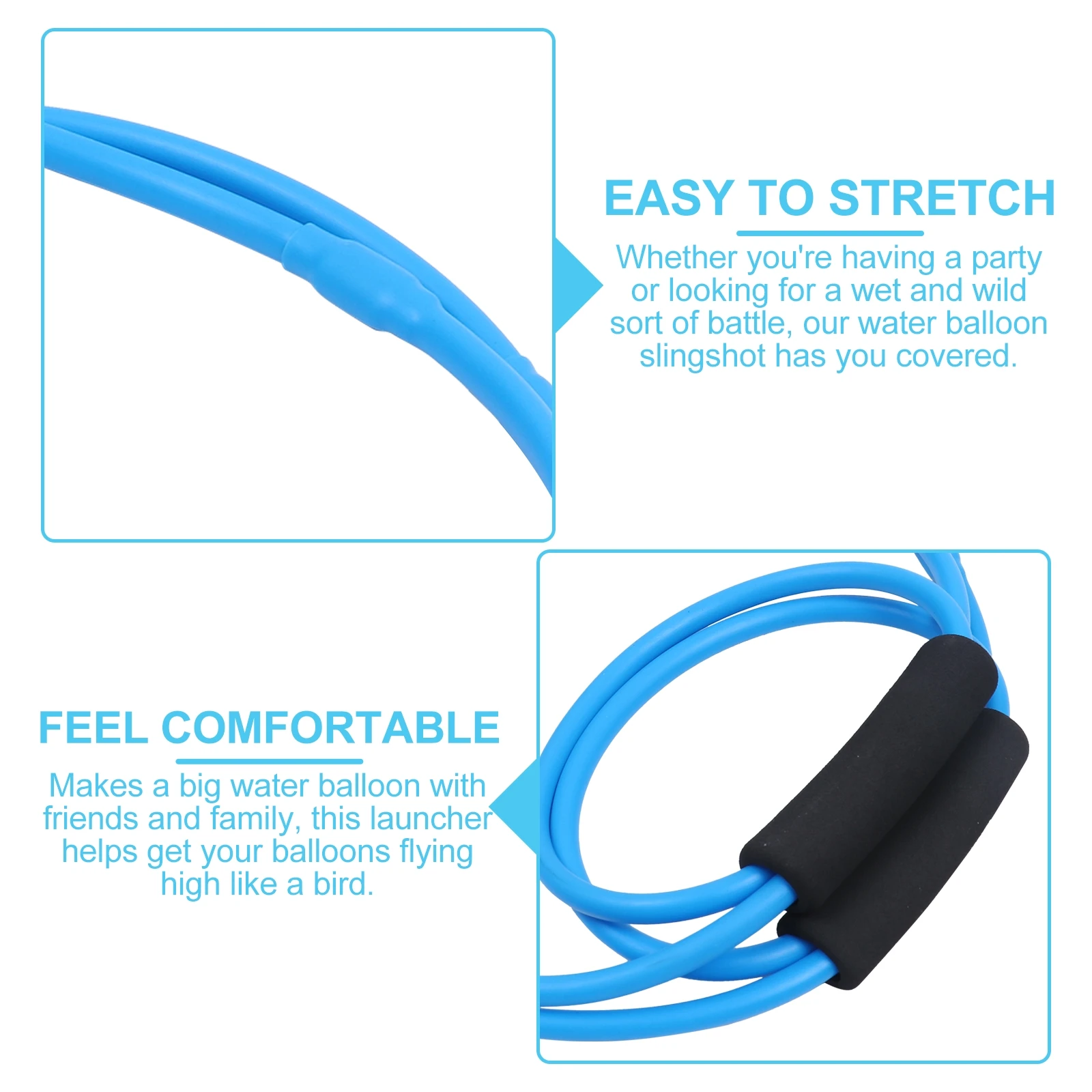 

Launcher For Kids Adults Outdoor Summer Fun Party Beach Stretchable Tpe Cloth Material Water