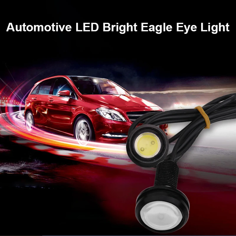 

Car led Work light 12v 23mm Eagle Eye lamp Fog lights Signal lights for off road 4x4 jeep bmw audi golf car light assemblies