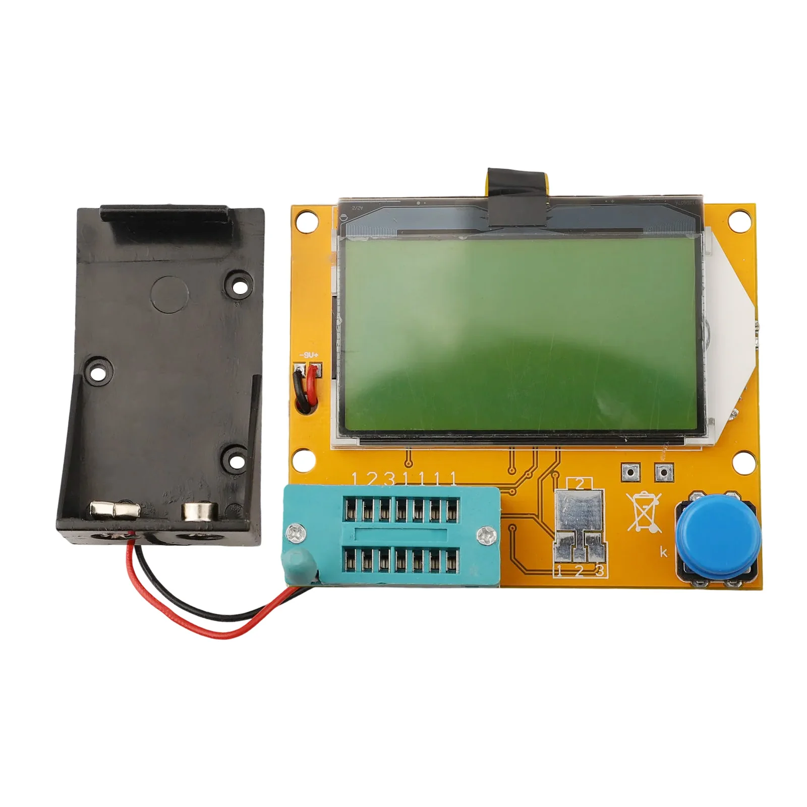 For LCR-T4 Digital Transistor Tester Resistance Capacitance Diode Triode Tester With Shell For Electronic Components Testing