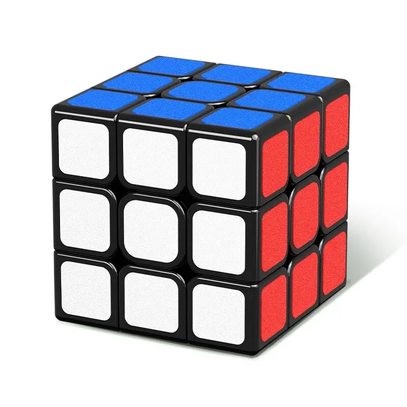 SENGSO 3x3 Magic Cube Frosted Texture Sticker Magic Cube Educational Toys Children Puzzle Toys Designated For Competition Cubes