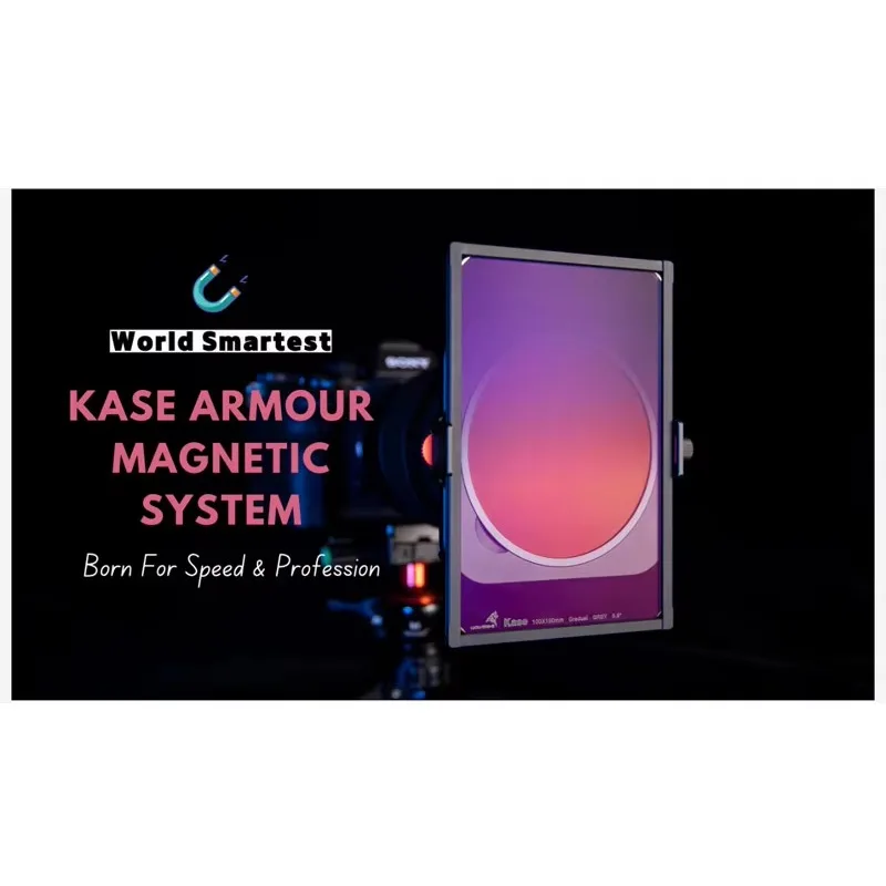 Kase Armour Entry Level Kit Ⅰ (CPL/ND64/S-GND0.9/Adapter ring/Cap/Bag) Camera Lens filter