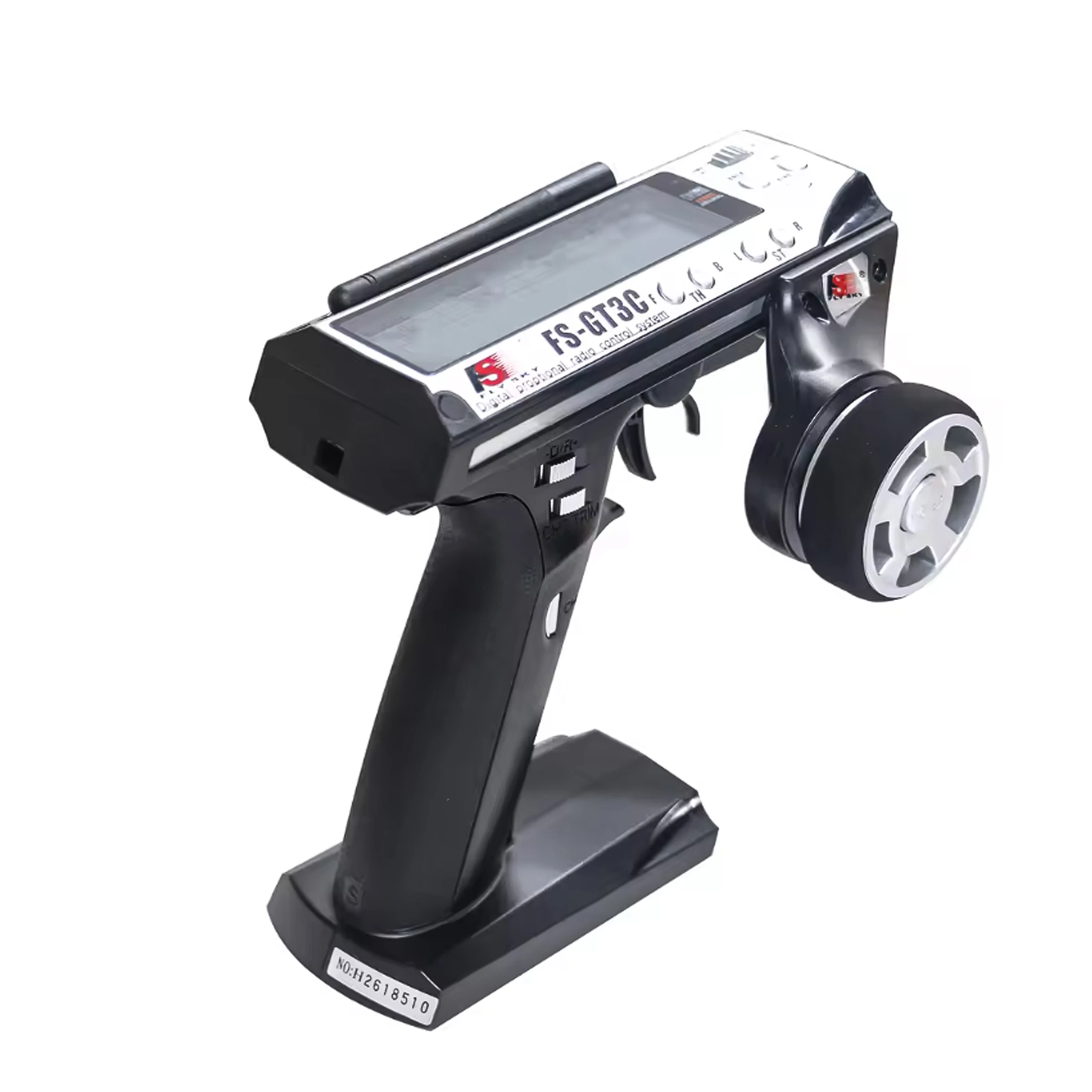 

Flysky FS-GT3C 2.4Ghz 3CH Remote Controller LCD Radio Transmitter with FS-GR3E Receiver for RC Car Truck Crawler Boat