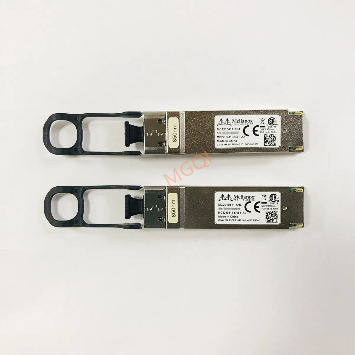 جهاز الإرسال والاستقبال Moranox 40 جم وحدة ألياف 40 جم MPO QSFP 850 نانومتر ، mm ، MTP/MPO MMF