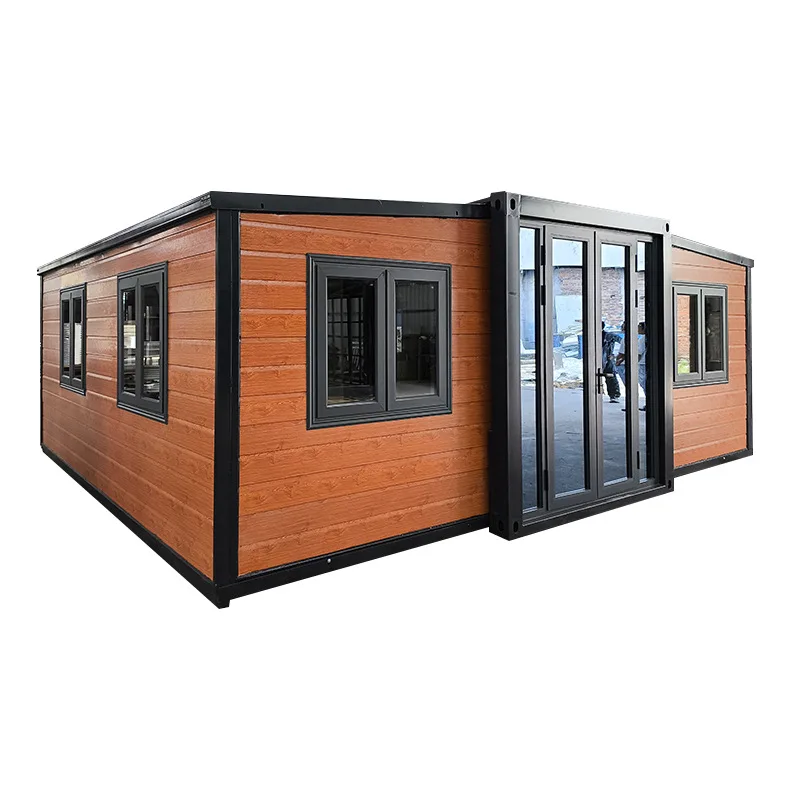 2026 New Model Foldable Square Container Housing Sandwich Panel Breathable Industrial Design Farmhouse Warehouse Mall 5+