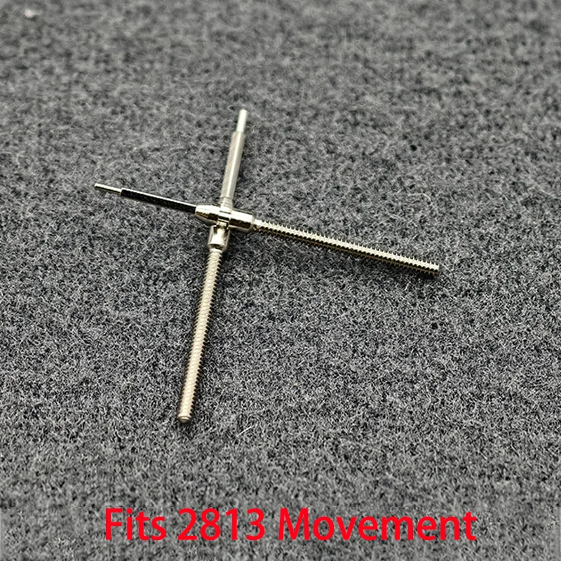 2PCS/4PCS 2813 스테인리스 스틸 크라운 무브먼트 크라운 스템 2813 자동 기계식 무브먼트 스템 수리 부품에 적합