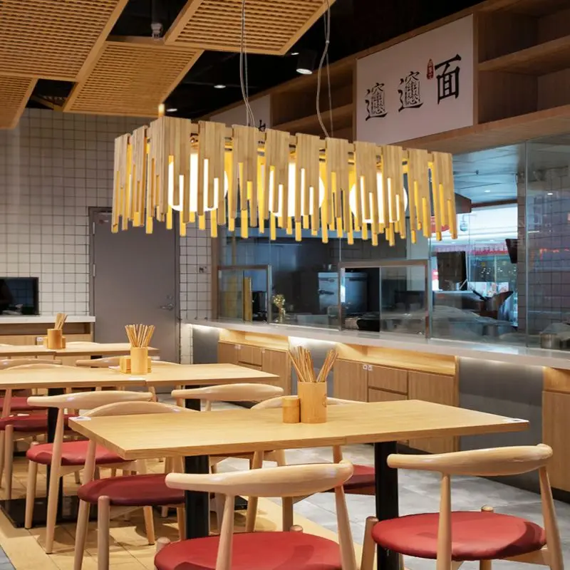 Japanese-style Creative Pendant Lamp Unique inspired Bar Counter Lamp for Cashier, Homestay Bubble Tea Shop,Hot Pot Restaurant