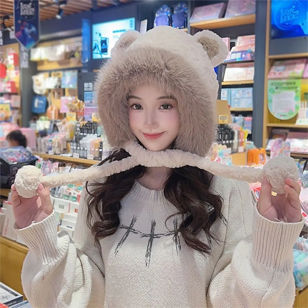 หมวกกันลมหนาหมวกสำหรับขี่จักรยานกันลมสำหรับผู้หญิง, หมวกป้องกันหูอบอุ่นสำหรับฤดูหนาว