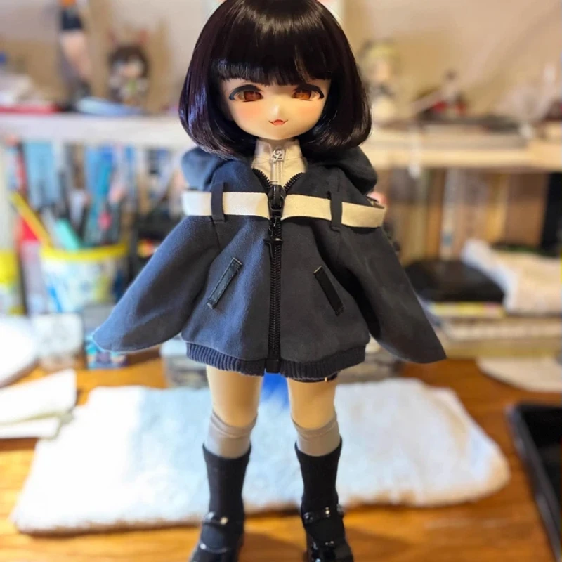 

Подлинная Tinyfox Devil Fish Mjd Mobile Joint Doll, милая игрушка Bjd, экшн-фигурка, украшение для рабочего стола, подарок на день рождения, модель, гаражный комплект