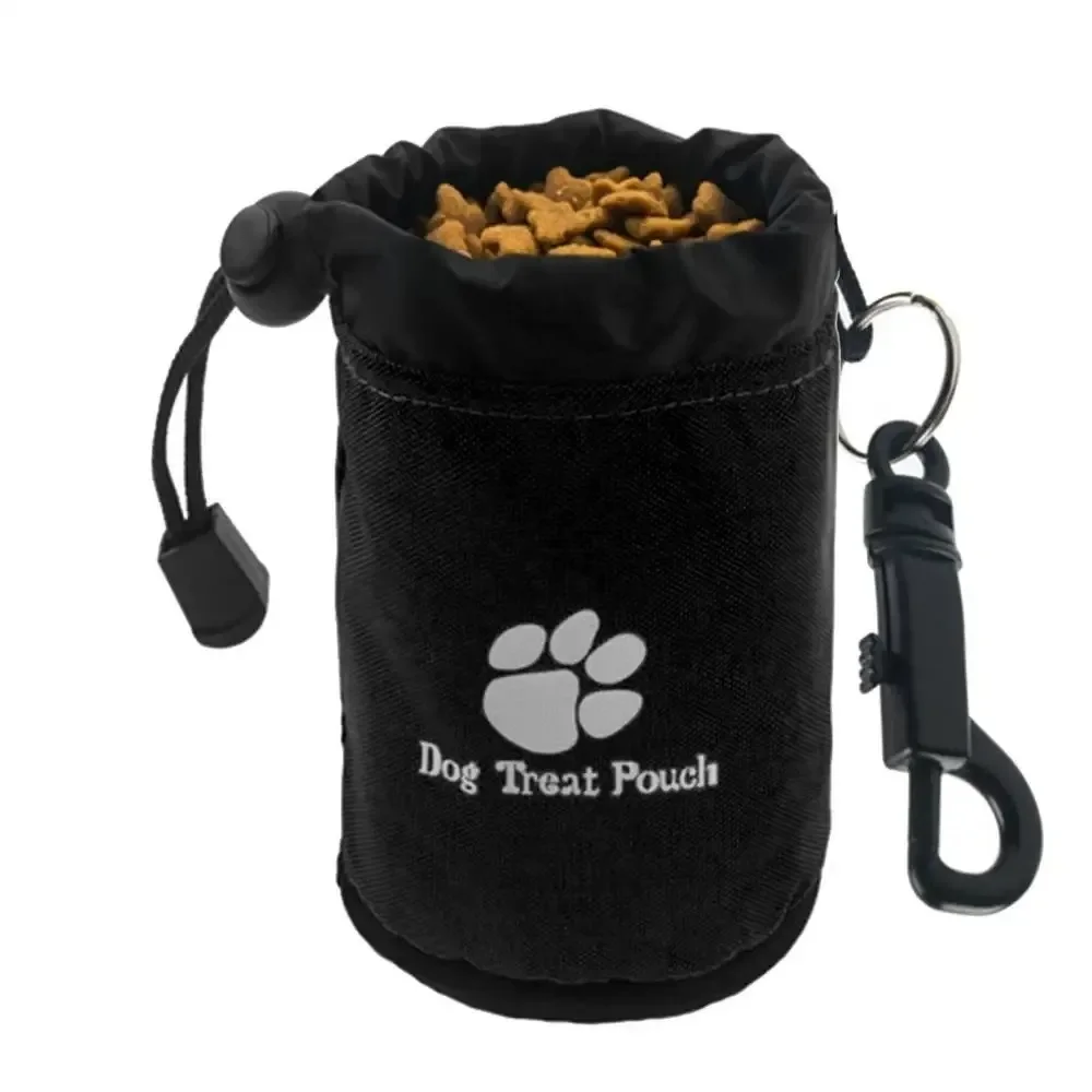 1 Stück 7×10cm tragbare Haustier-Trainings-Hüfttasche mit Kordelzug, auslaufsichere Hundeleckerli-Tasche, freihändige, multifunktionale Welpen-Snack-Belohnungstasche – Detail 11