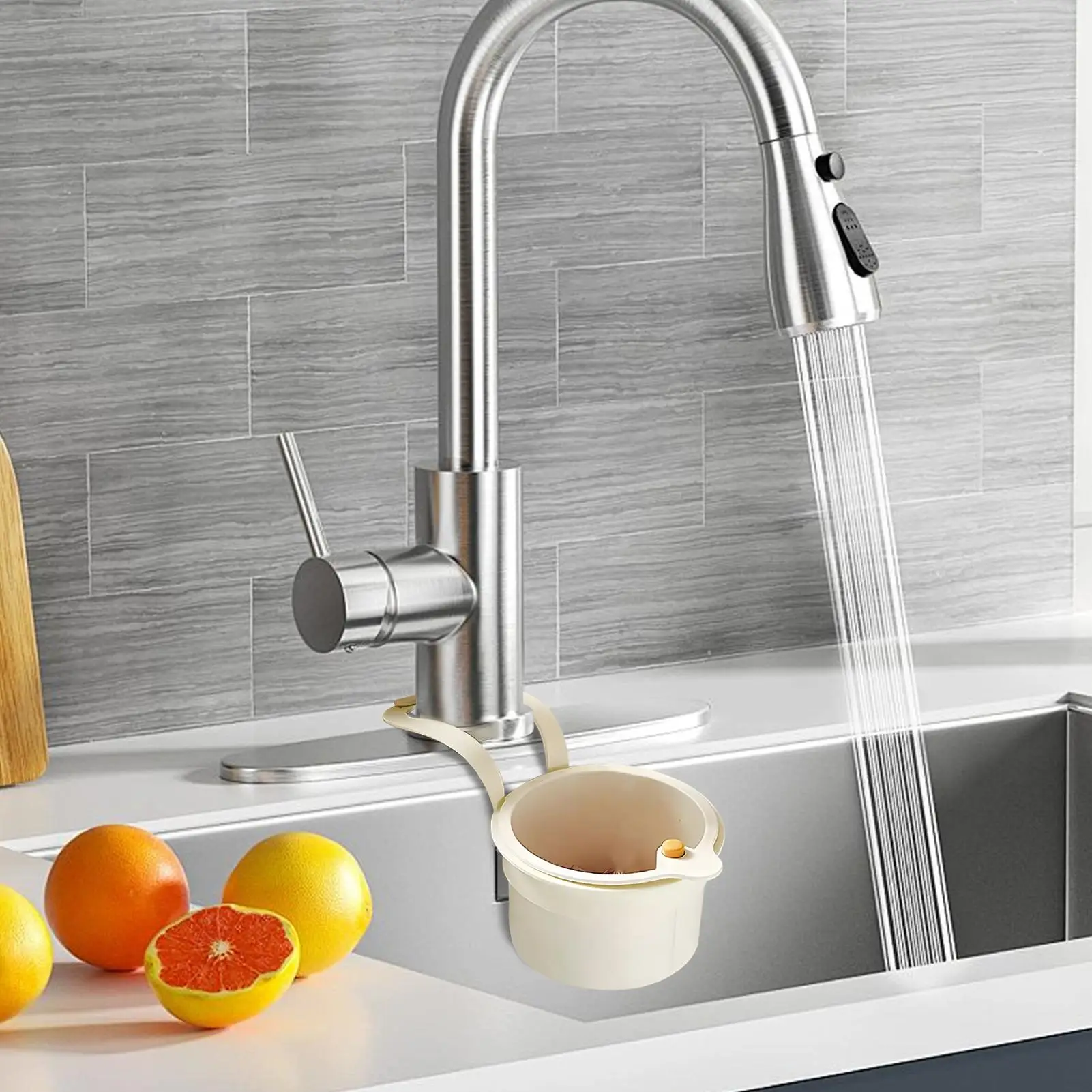 

Sink Drain Strainer Basket Draining Basket Food Strainer For Sink Storage Rack Drainer Kitchen Accessories For Washing Pasta