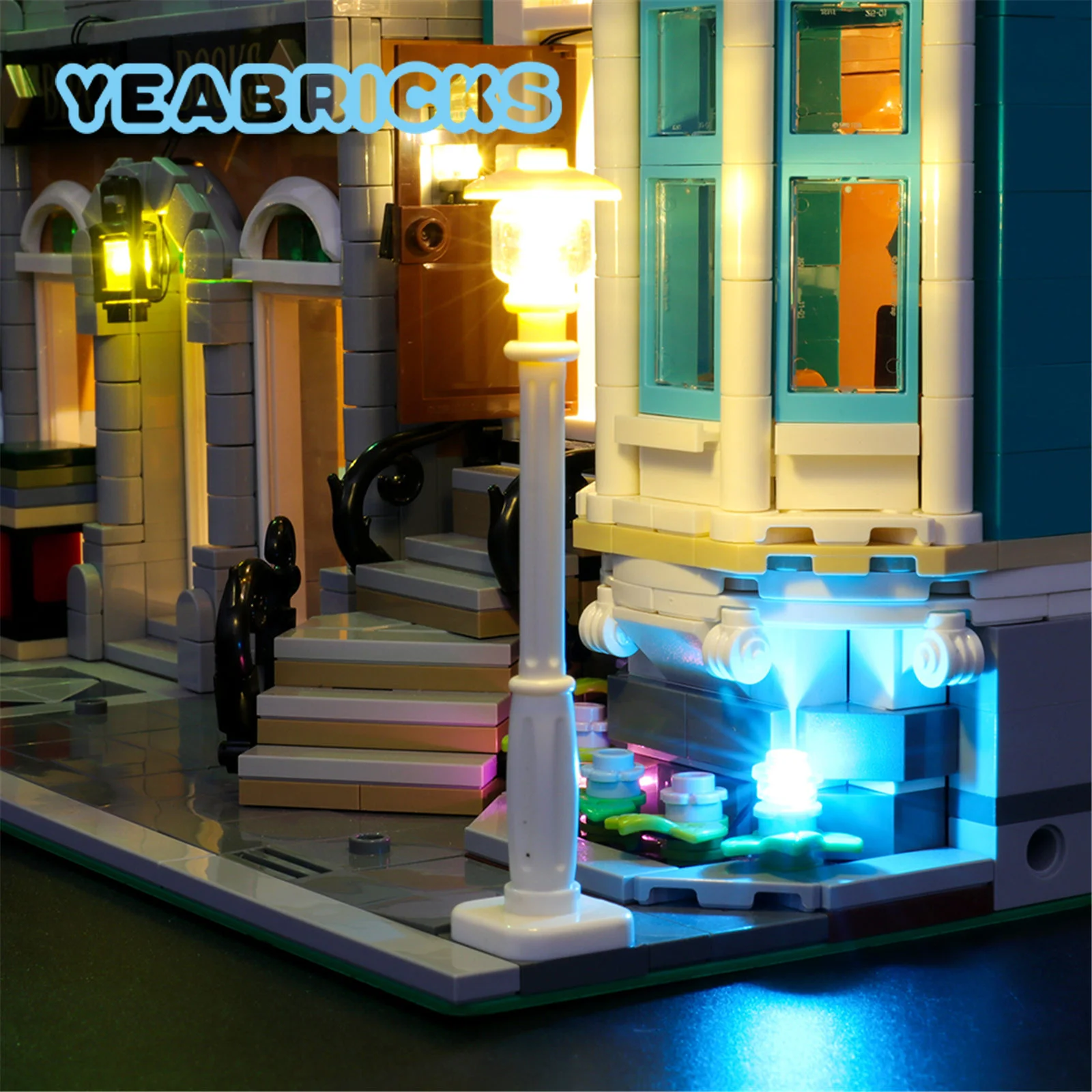 YEABRICKS LED Light Kit for 10270 Bookshop Building Blocks Set (NOT Include The Model) Toys for Children image 6