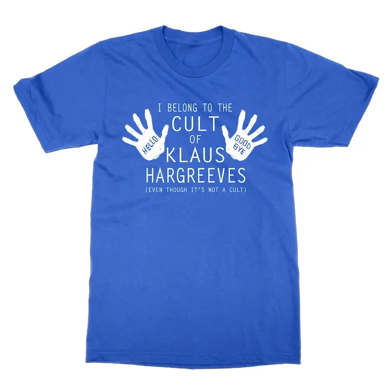 Cult of Klaus Hargreeves t shirt, television tv tee funny top