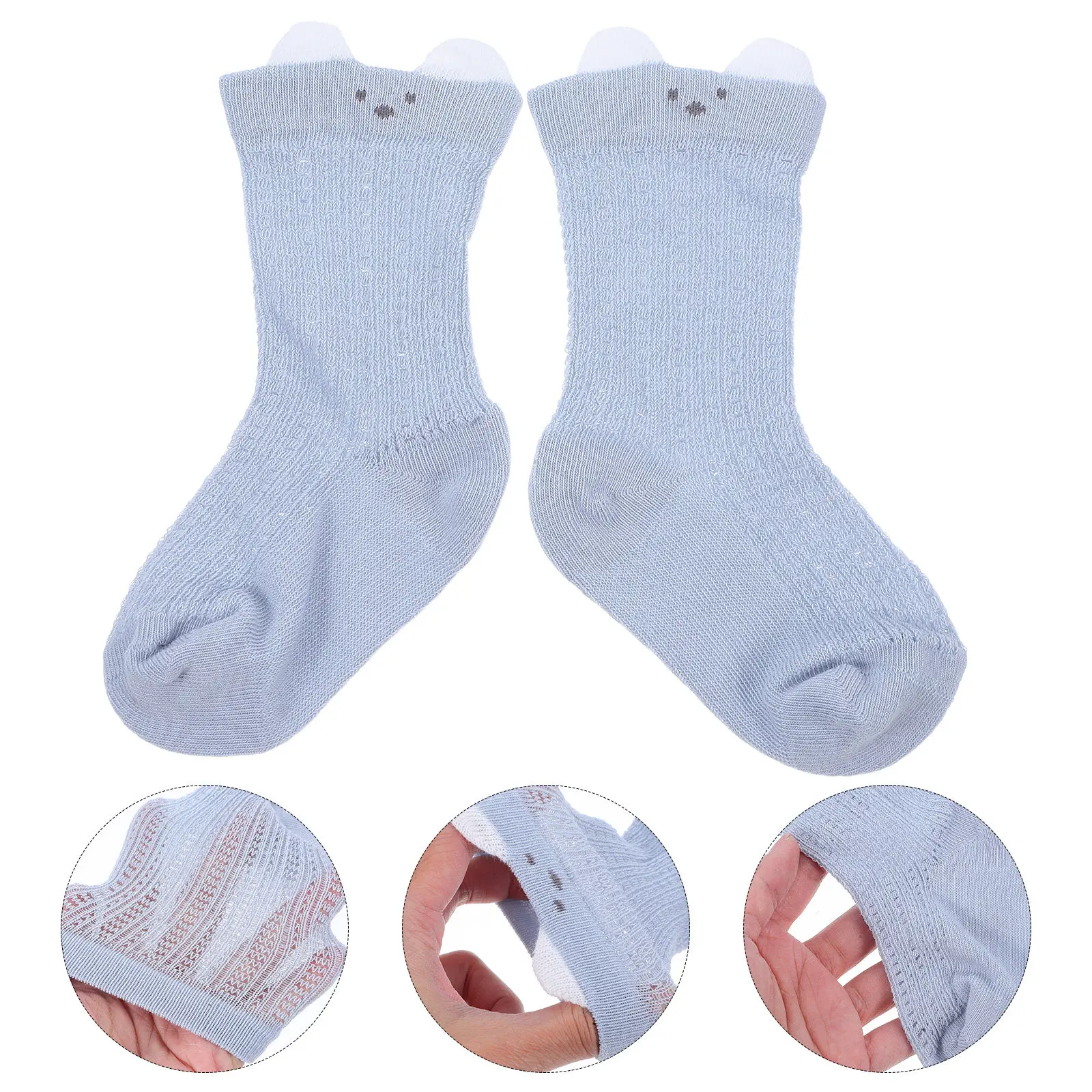 Grip Socks for Babies Infant Ankle Child Cotton Toddler Stretchy Boys Baby Girls