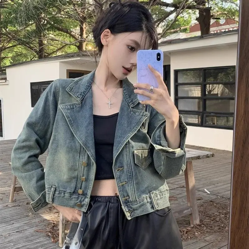 

Женские пальто, куртки, женское осенне-весеннее пальто, университетский студенческий стиль, передний карман на пуговицах, простое базовое женское пальто с длинным рукавом