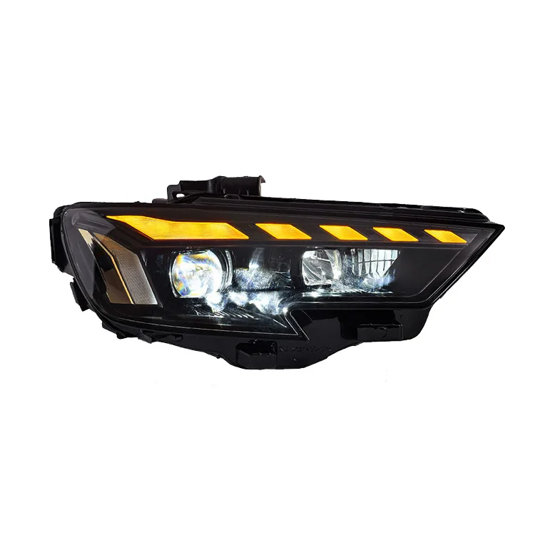 

Высококачественные ксеноновые фары 13-16 Обновление фар в стиле 17-20 A4 Требуется замена бампера Светодиодная фара для Audi A3