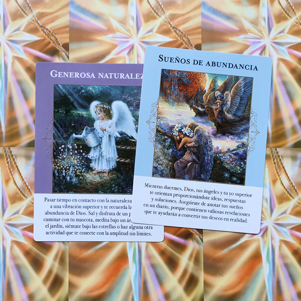 Angels of Abundance Oracle Cards: A 44-Card Deck (Spanish Edition)Doreen Virtue