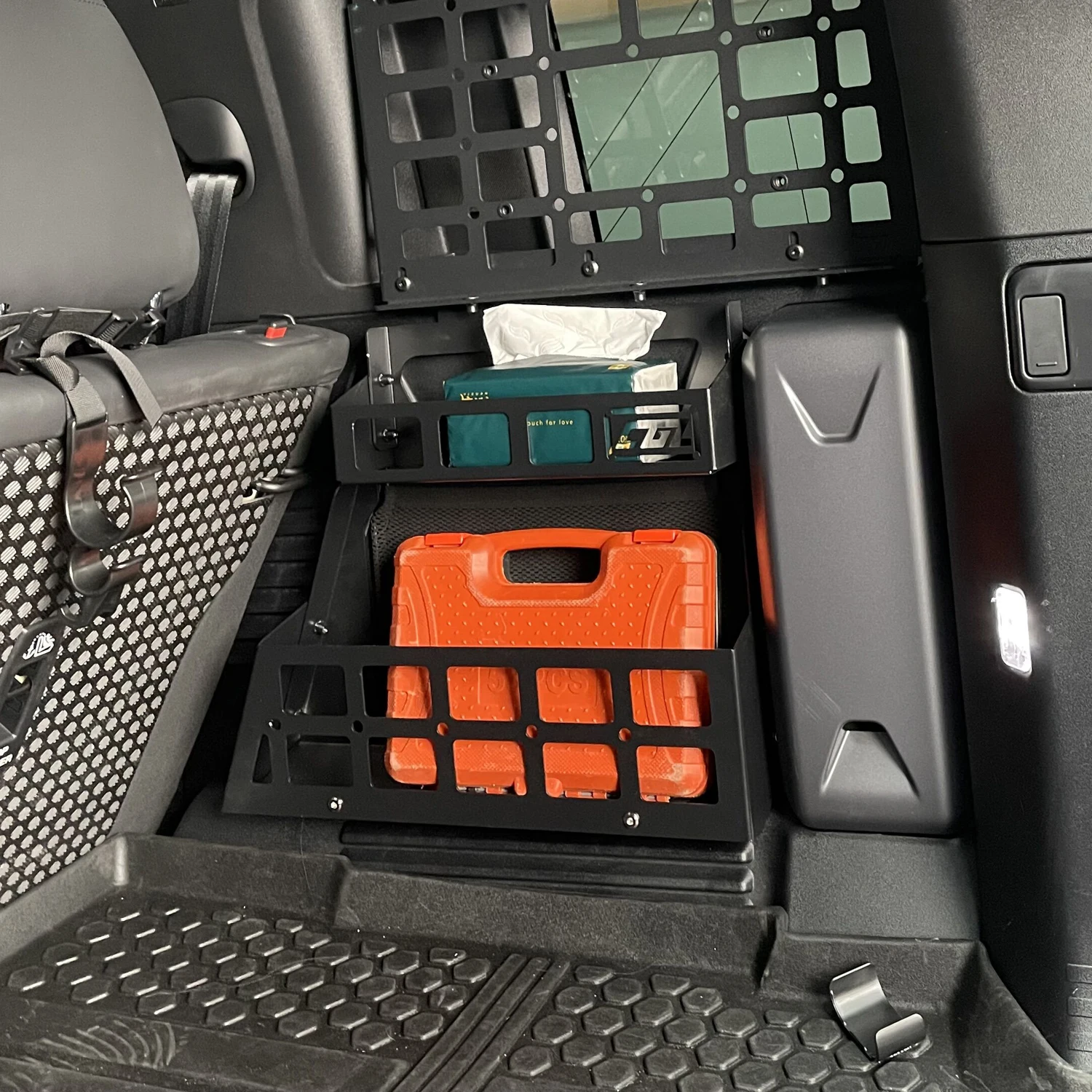 Pasuje do Land Rover Defender 110 2020 2021 2022 2023 2024 2025 Tylny Kufer Boczne Kosze Bagażowe Organizer Półka