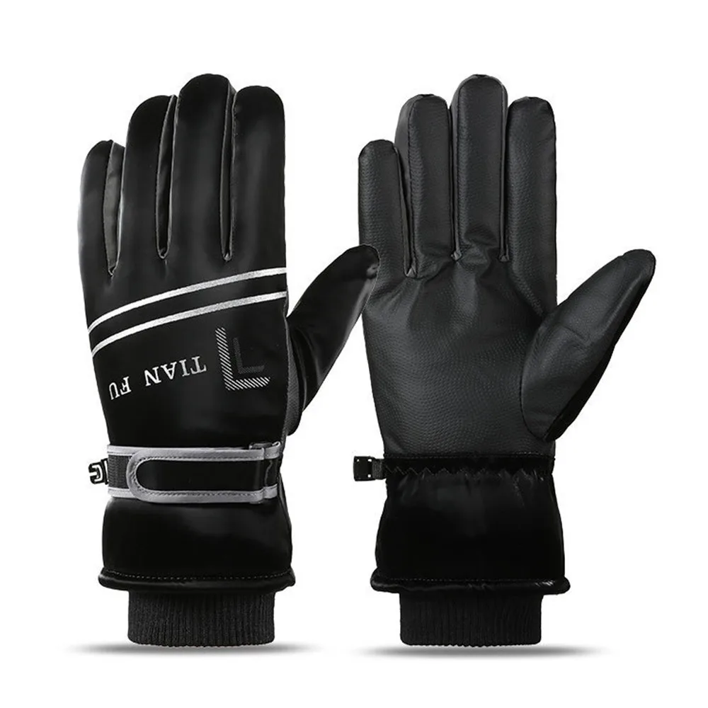 

Fashion Warm Winter Gloves Lining Fleece Nonslip Cycling Gloves Sport Windproof Touchscreen Mitten Fishing