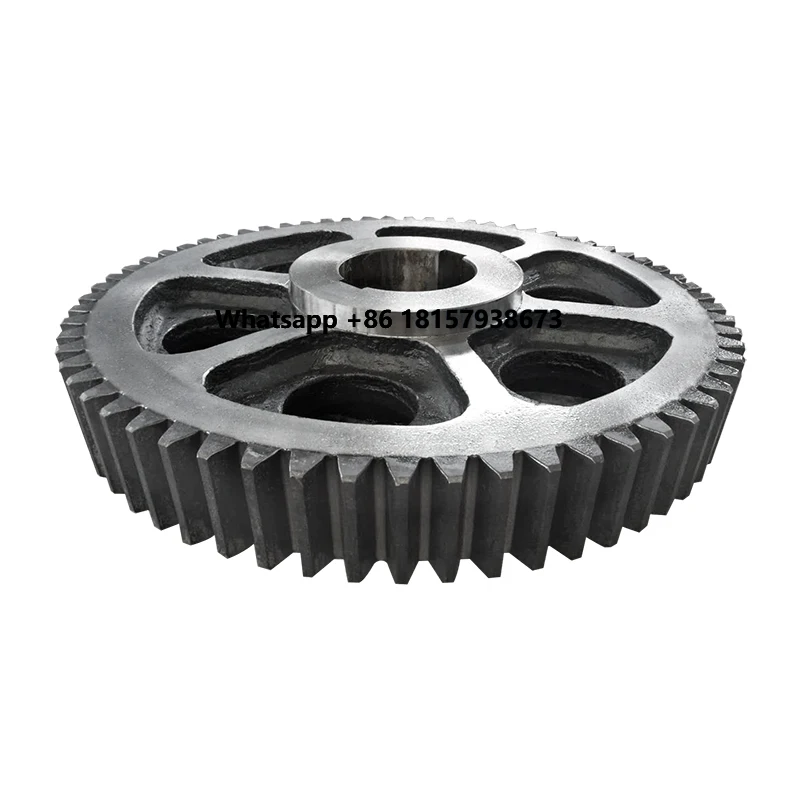 

Customize Large Gear Wheel Heavy Transmission Gear Parts Casting Large Gear Wheel
