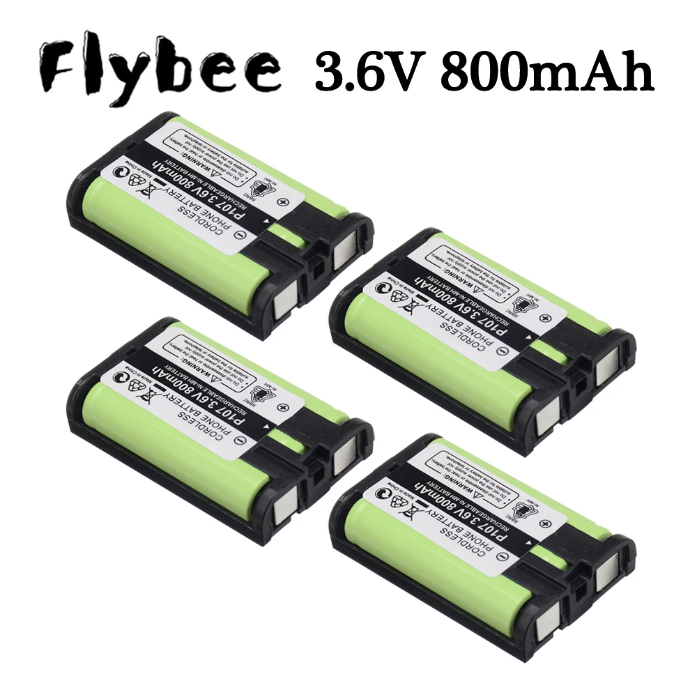 3.6v 800mAh Panasonic HHRP107 Rechargeable Ni-MH Battery For HHR-P107 HHR-P107A HHRP107A  HHRP107A/1B Cordless Phone Battery