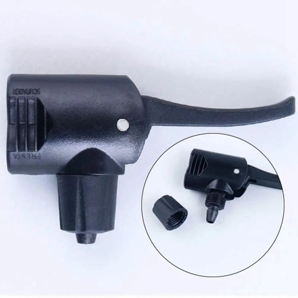 2019  Bicycle Tire MTB Bike Accessories FV AV Valves Multi-use Connector Head Inflator Pump Nozzle/Clips Tyre Air Pumps