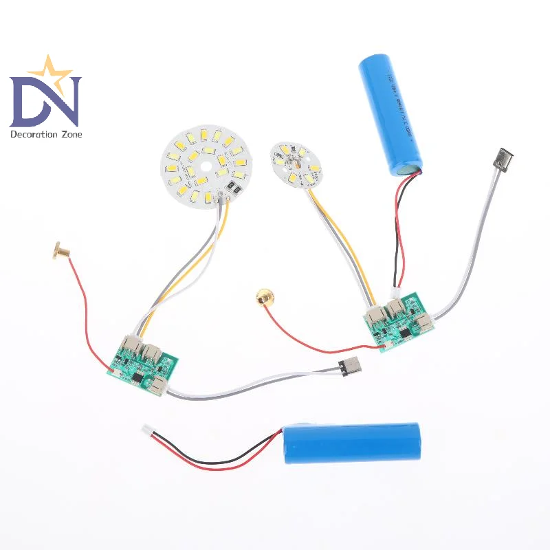 Remote Control LED Light Panel Dimming Set; 5V Charge Typec Included; Three Color Change and ON/OFF Touch Switch