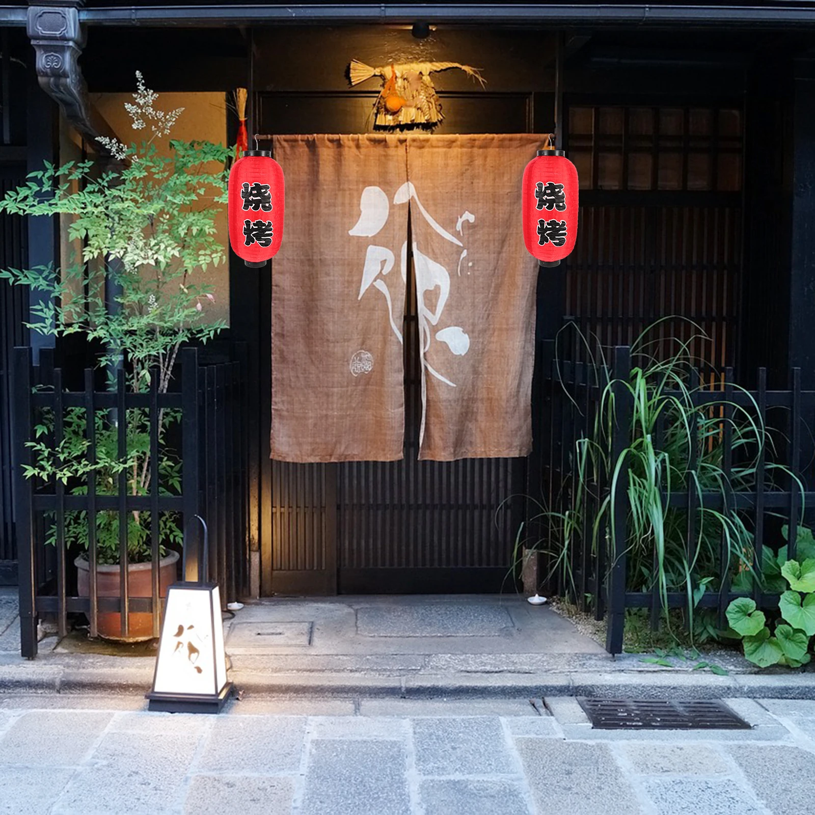 

Waterproof Lantern Japanese Restaurant Decorations Child Style Lanterns Hanging Lights for Home Bar Party