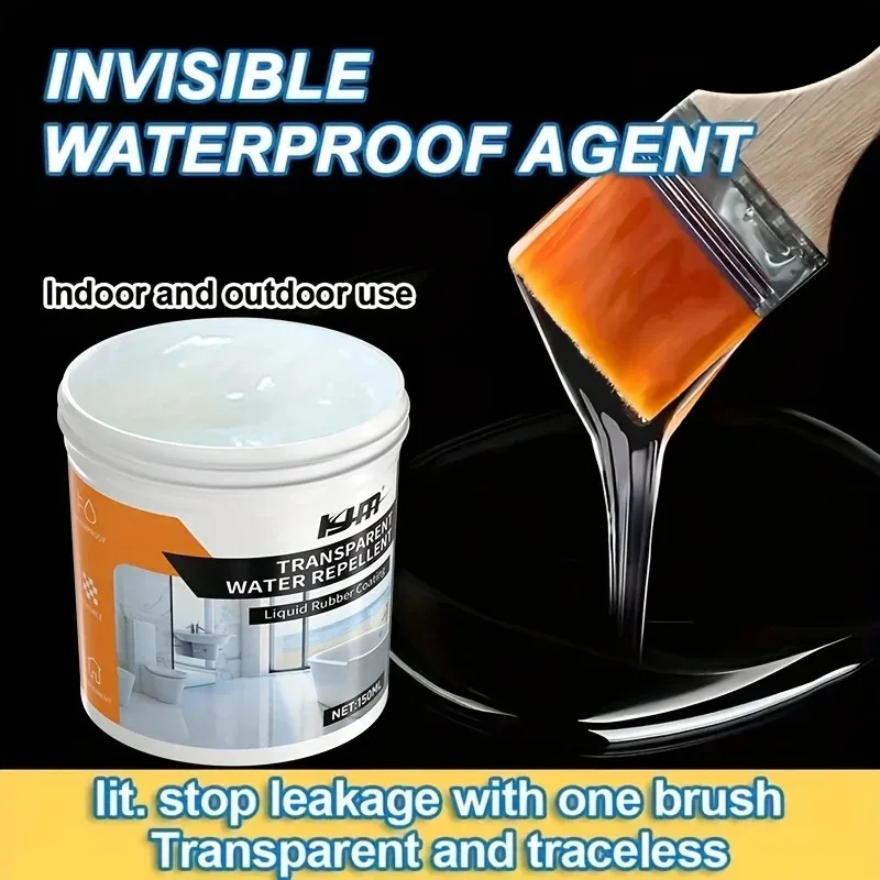Invisible Waterproof Sealant - Car Gasket Repair, No-Residue Formula, Ideal for Indoor & Outdoor Use, Essential Home Improvement
