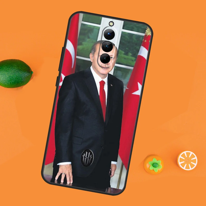 President Turkey Recep Tayyip Erdogan Case For ZTE Nubia Red Magic 9 Pro 8 8S Pro Plus Red Magic 6 7 6S 7S Pro 5G 5S 6R Cover