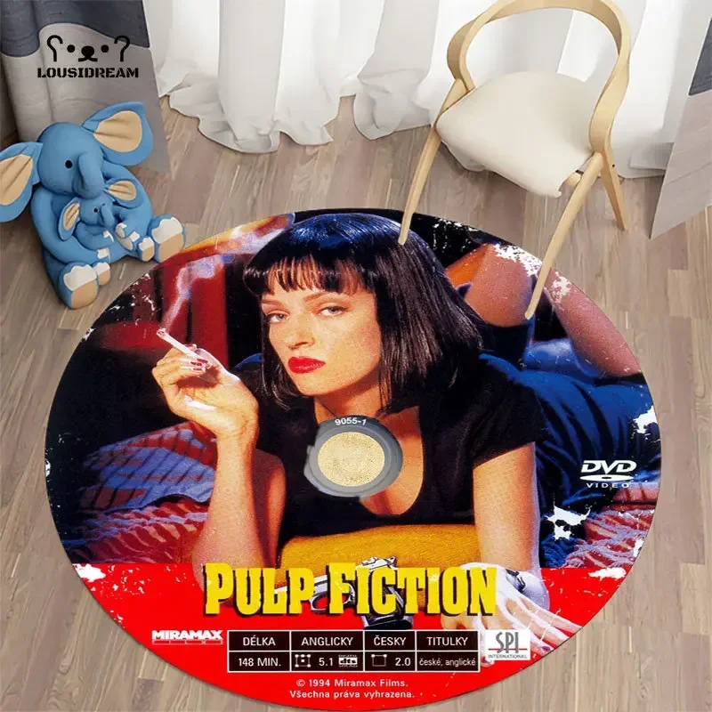 

Classic Movie Cd Rug Carpet Vintage Movie Gift Door Floor Mats Playroom Upholstery Living Room Bedroom Fashion Dvd Rugs