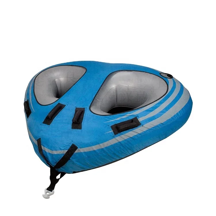 

2024 Outdoor Equipment Inflatable Boating Tube 1-2 Person Delta Towabletube Ski Tube Towable Inflatable Water Sport