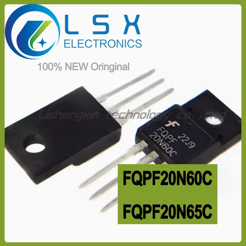 10pcs FQPF20N65C FQPF20N65 FQPF20N60C FQPF20N60 TO-220F New and Original