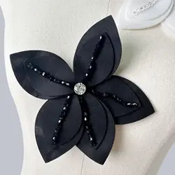 Flower Camellia Brooch New Fabric Corsage Accessories Flower Corsage Clothing Decoration Flower Brooch Pins Party