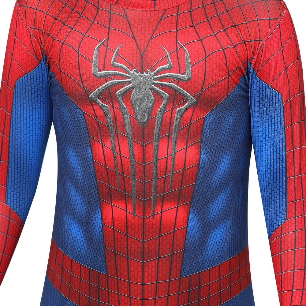 بدلة أطفال مذهلة سبايدرمان كوسبلاي خارقة للأولاد IPTV إسبانيا ملابس تنكرية للحفلات ملابس زنتاي للأطفال أزياء الهالوين #6