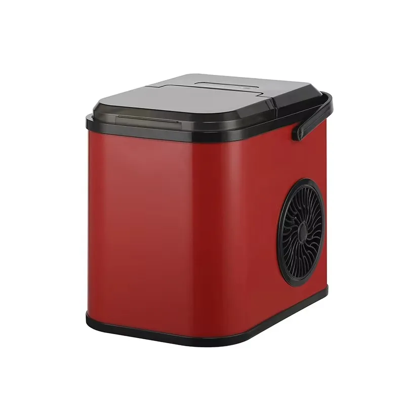 Portable Electric Ice Maker 100v-240v Ac/12v/24v Dc Automatic Ice Cube Maker For Household Car Rv Outdoor Use