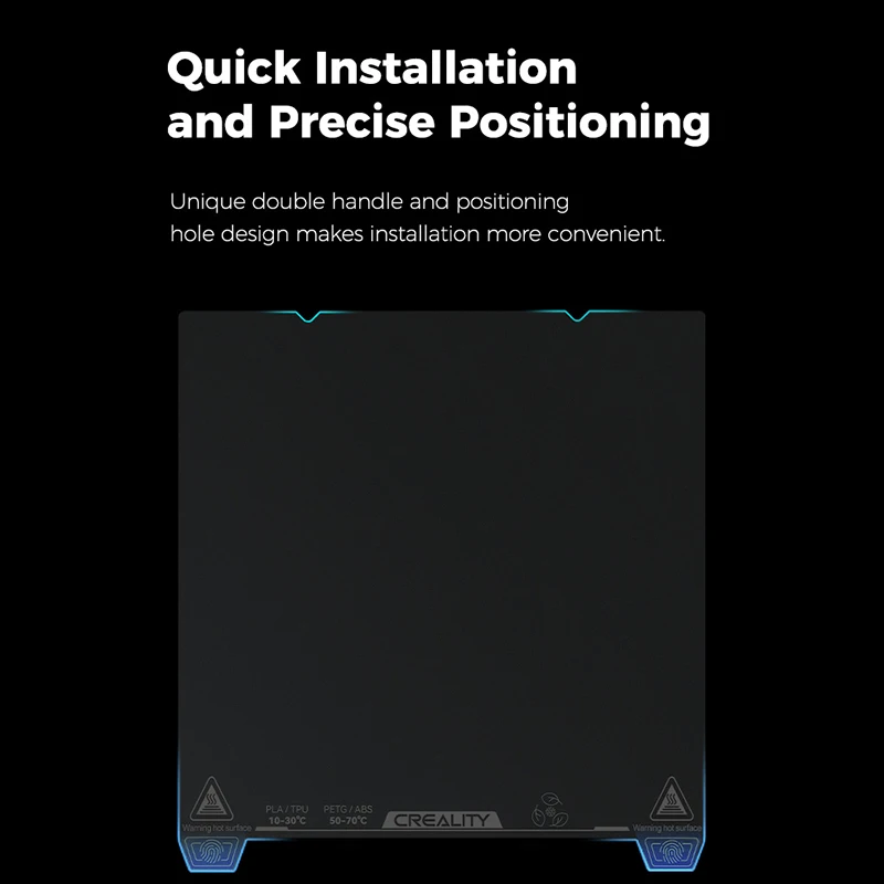 Creality Low Temperature Cold Printing Build Plate-235 * 235mm No Heating Required Double-Sided Printing for K1/Ender-3 V3 KE/SE