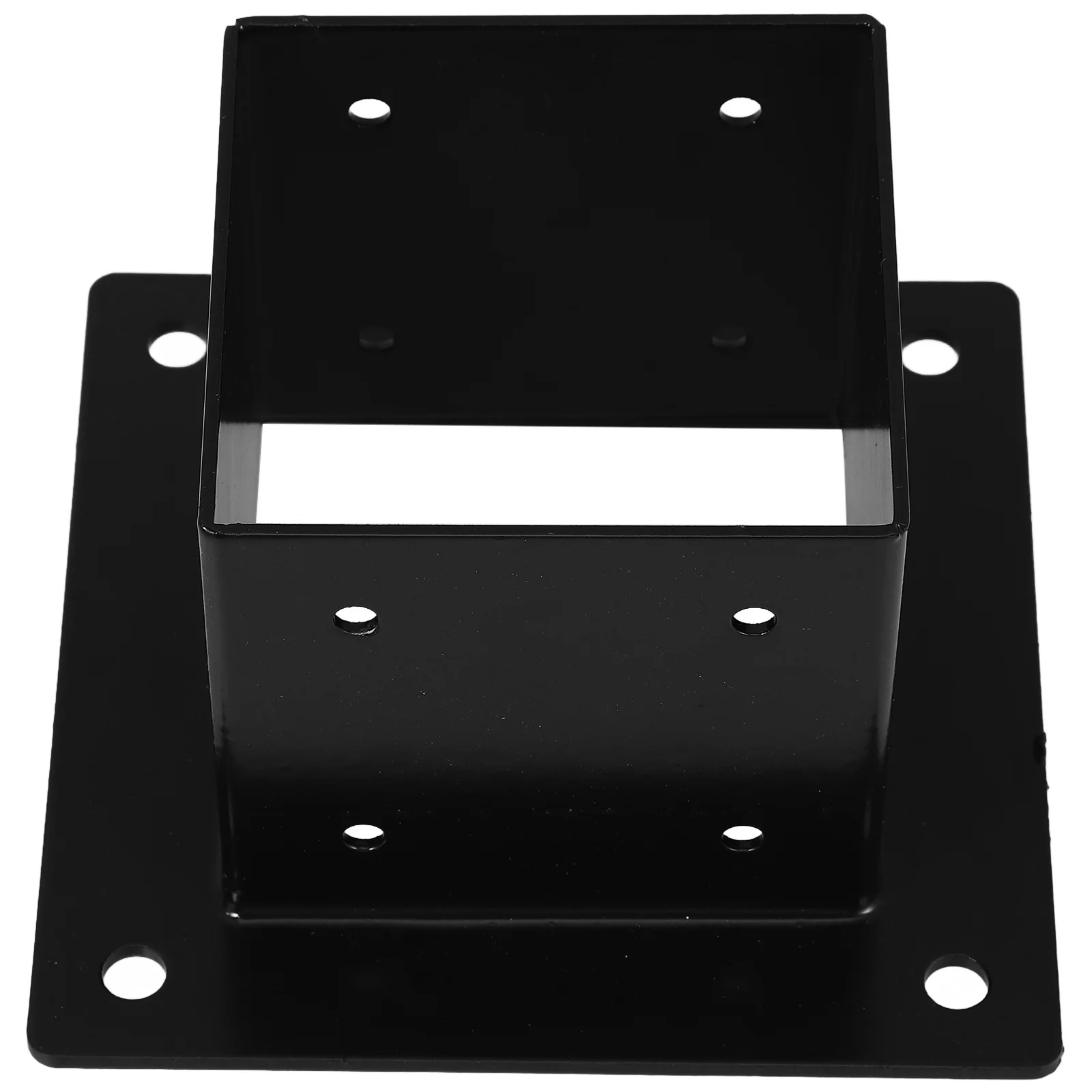 

1Set Post Anchor Base Iron Support for Deck Fence Post Railing Gazebo Porch Mailbox Handrail Creative Railing Holder