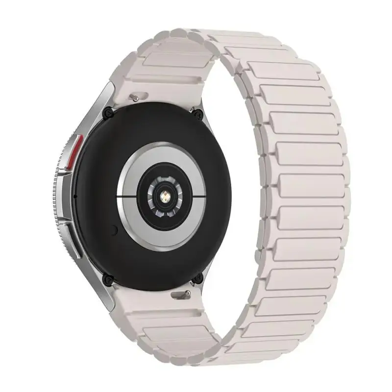 Keine Lücken 20 mm Silikon-Magnetband für Samsung-Uhr Galaxy 7 6 5 4 44/40 mm 6Classic 43 mm 47 mm 42/46 mm Armband 5Pro 45 mm Armband – Detail 23
