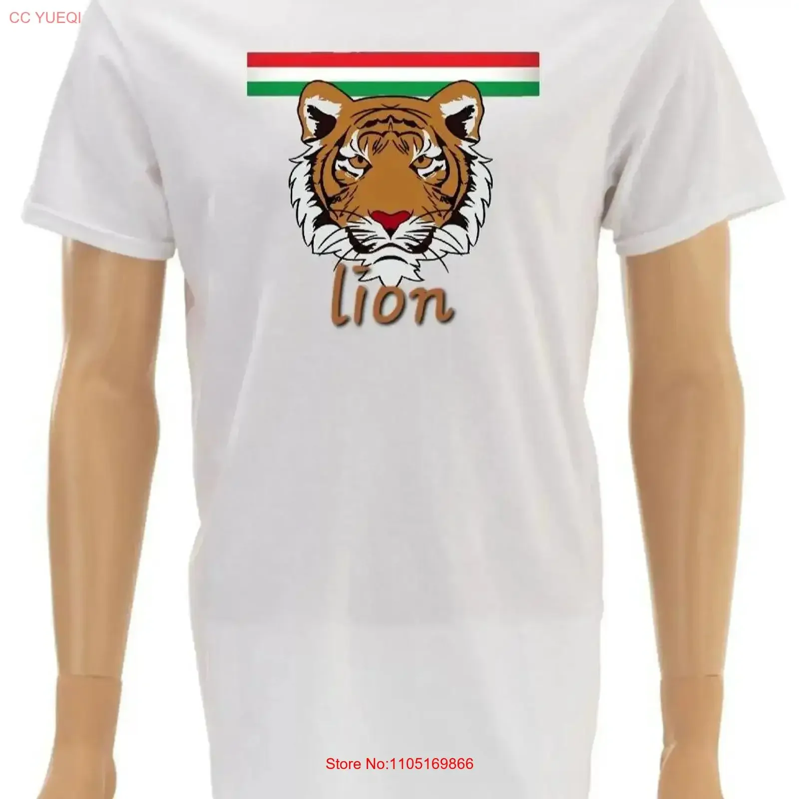 إيطاليا تي شيرت وصول أزياء جديدة باللون الأبيض 100 البوليستر نسيج ناعم قابل للتنفس والقطن يرجى انظر على الخيارات حجم المملكة المتحدة عارضة #1