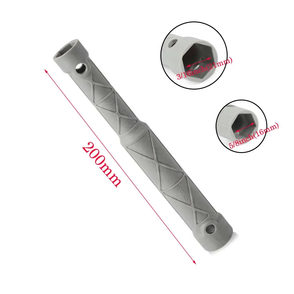 5/8 13/16 Inch Socket Wrench Tool For Kitchen Faucet Installation ABS White Replacement Plumbing Repair Hand Tools