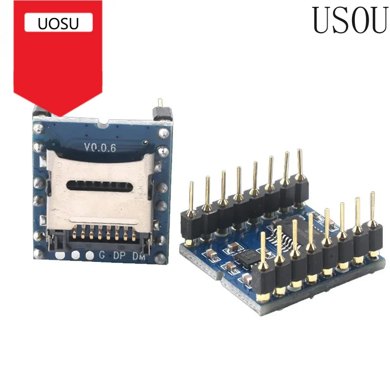 WTV020-SD Voice Module, SD Card Voice Module, Game Console Voice Module