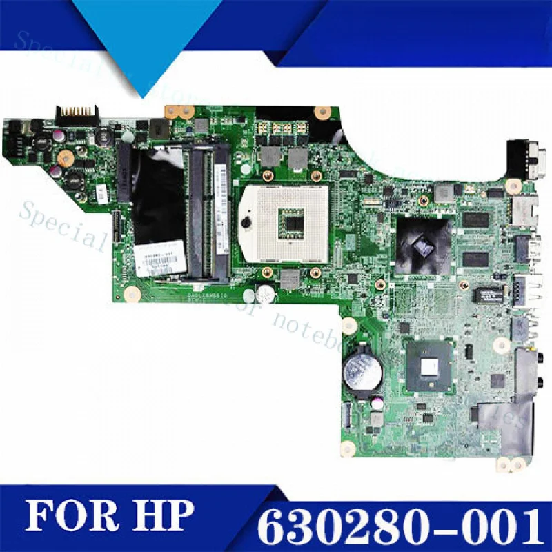 

A+ FOR HP Pavilion DV6 DV6-3100 DV6T DV6T-3100 Intel Motherboard 630280-001 TESTED