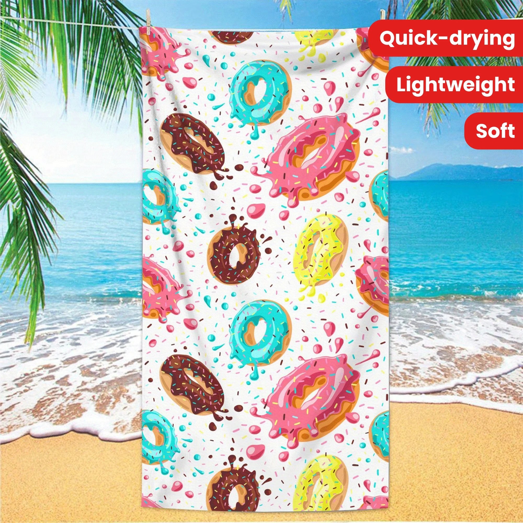 Donuts Pattern Beac…