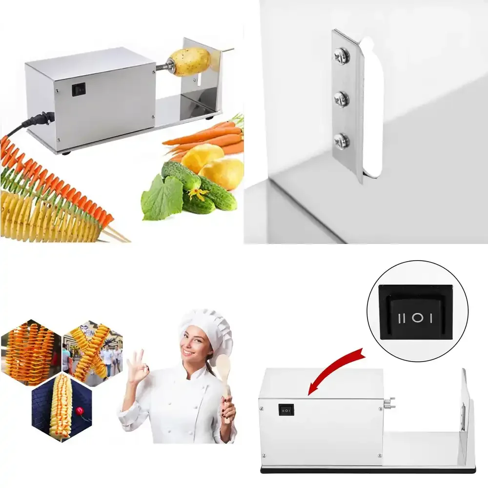 Qwinn （2026）hot Automatic Potato Chip Machine Cutter French Fry Cutter Potato Cutter Fries