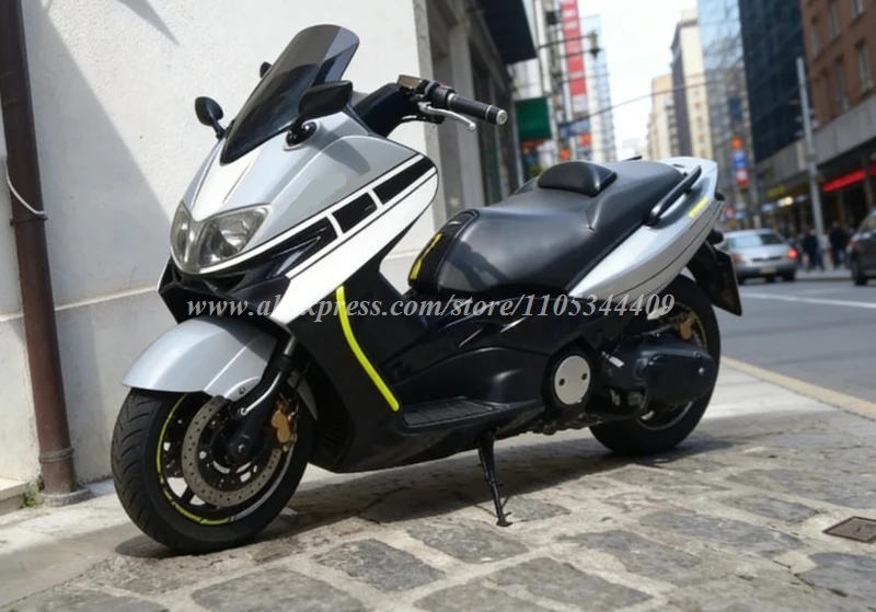 NEW ABS Fairings Kits Fit For YAMAHA TMAX 500 2001 2002 2003 2004 2005 2006 2007 Bodywork Set Custom Black White Grey