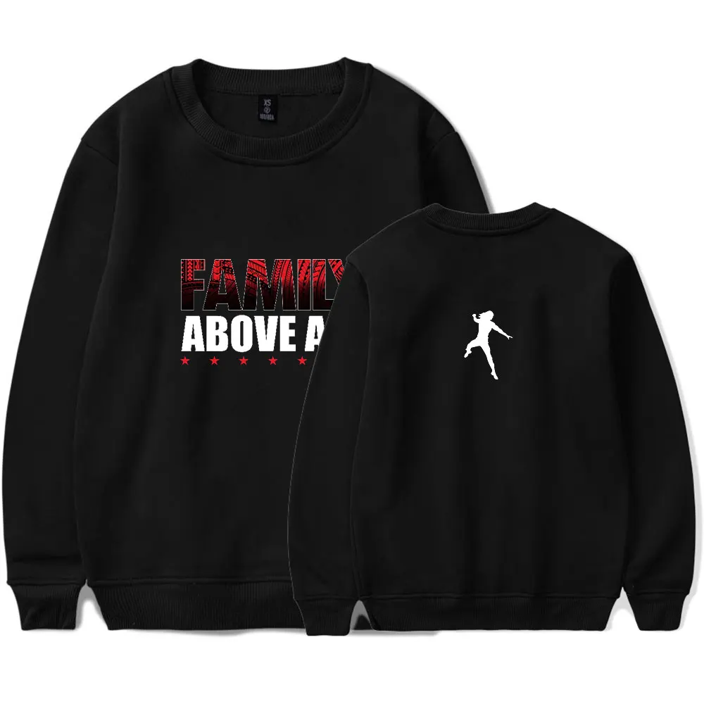 Roman Reigns Family Above All Sweatshirt Man/Woman Streetwear Fashion Clothes Long-Sleeved Pullover HipHop Hoodie Streetwear