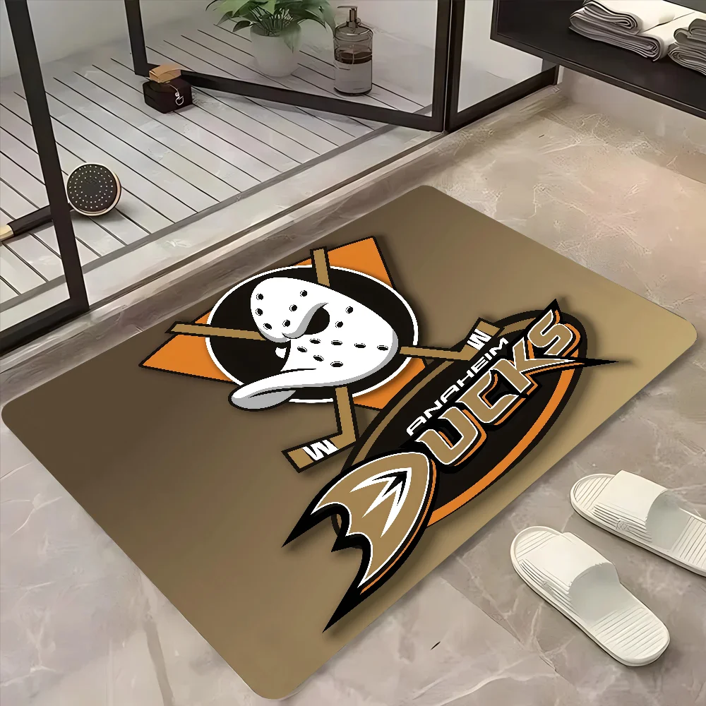 Ice Hockey Floor Mat Doormats Home Carpet Foot Mat Bathroom Absorbent Mats Anti-Slip Mats Home Decor Supplies Carpets Home